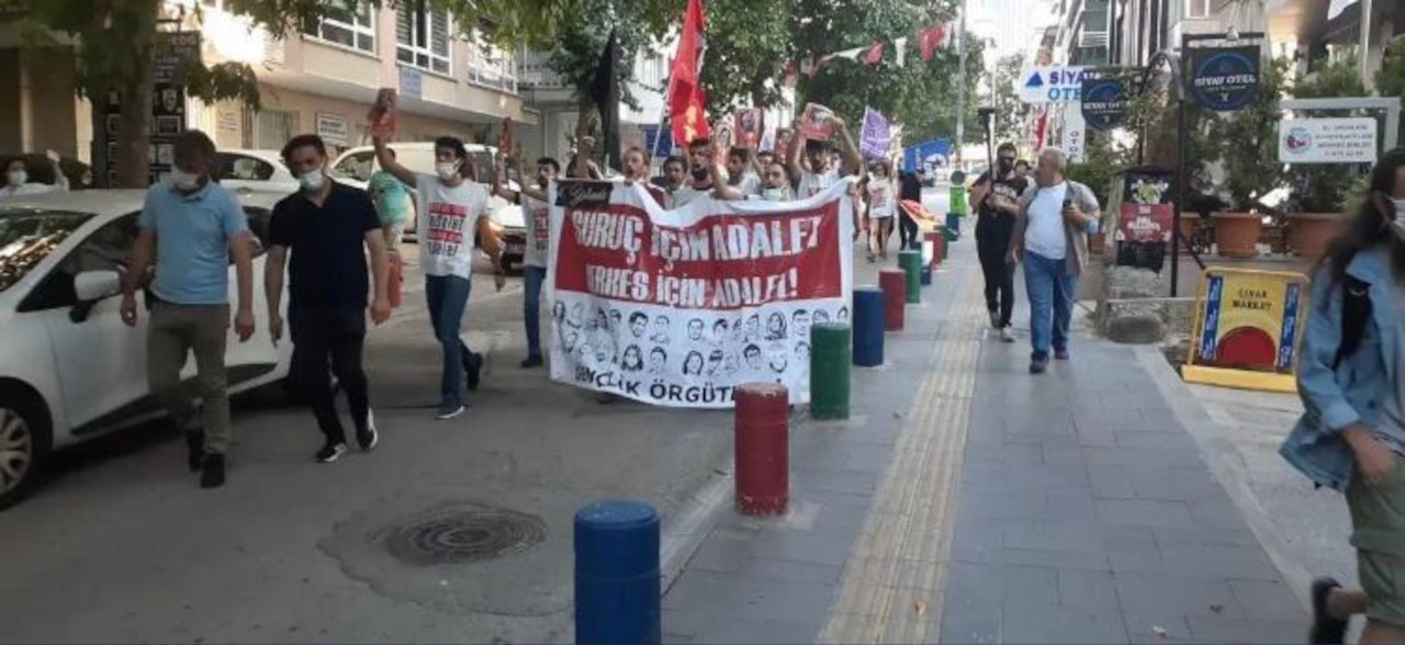 Li Ankara ji ber mesa salvegera bûyera Sûrûcê 45 kesan xistin binçav