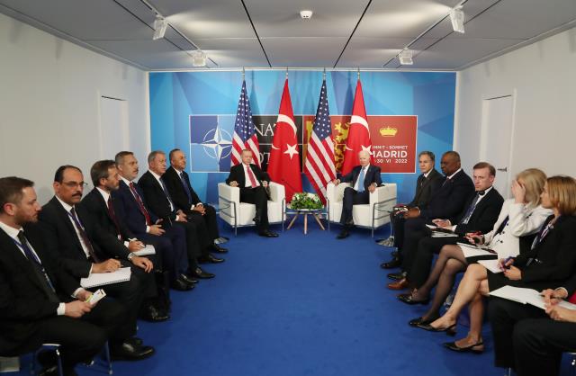 Hevdîtina Joe Biden û Tayip Erdogan bi dawî bû