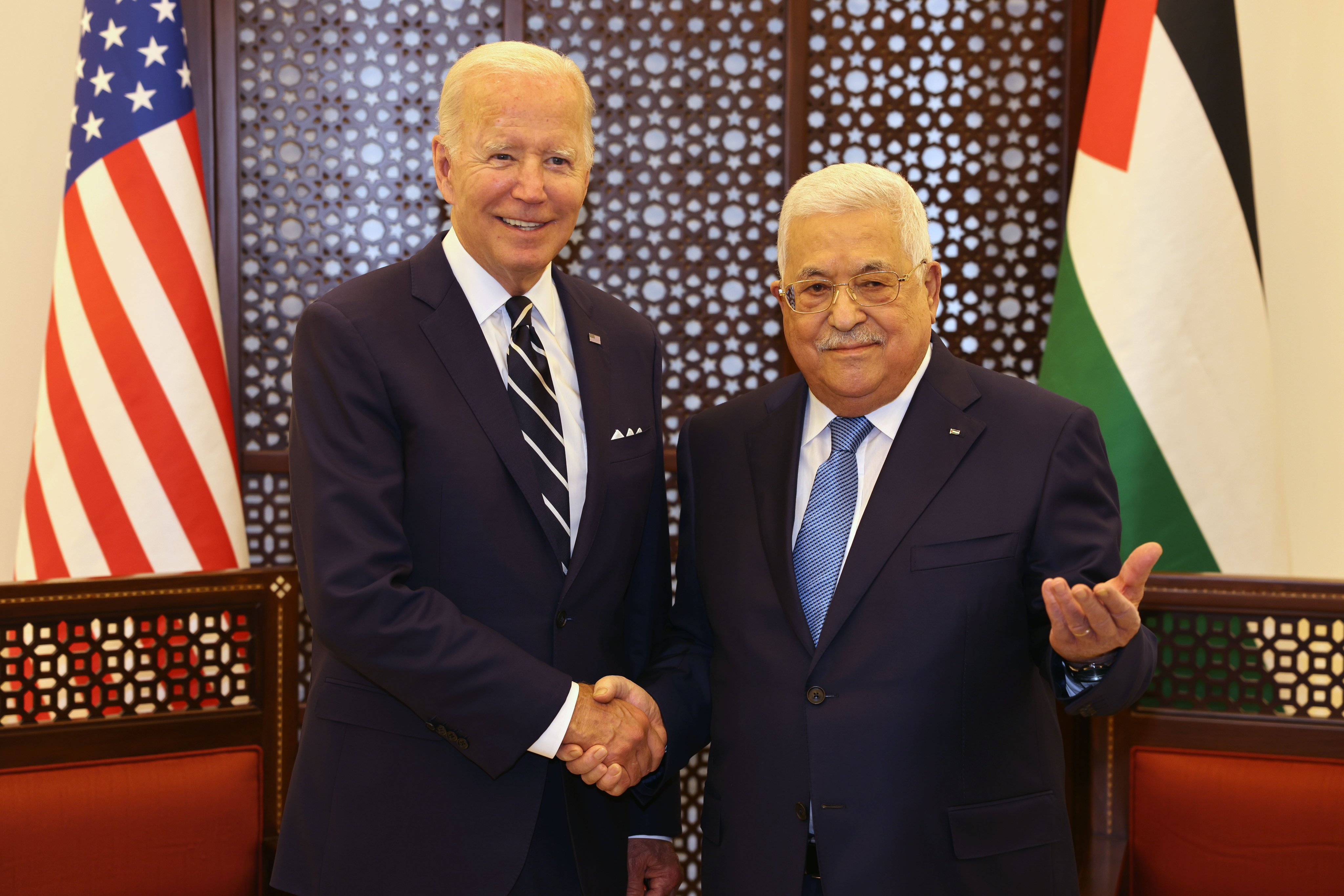 Biden li Filîstînê bi Mehmud Ebas re civiya: Divê Qûds ya hemûyan be!