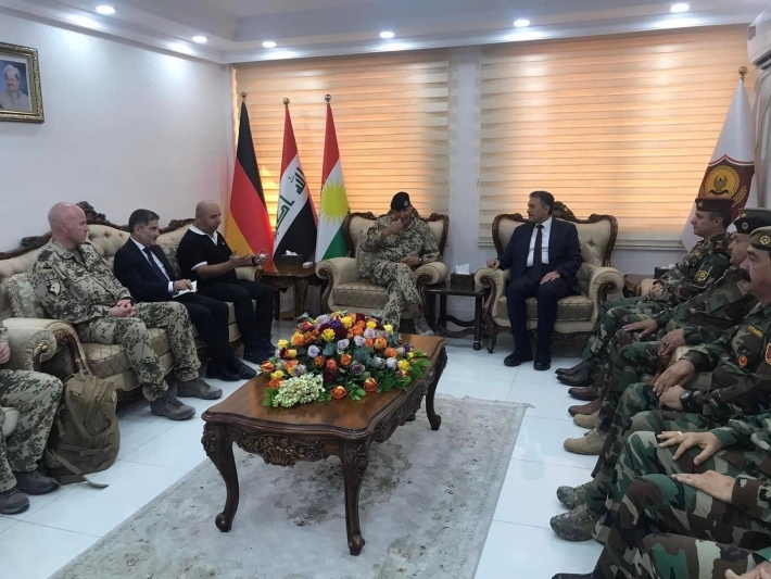 Cîgirê Wezîra Berevaniya Almanya îro gihîst Hewlêrê