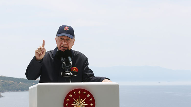 Erdogan gef li Yûnanê xwar: Ez henekan nakim!