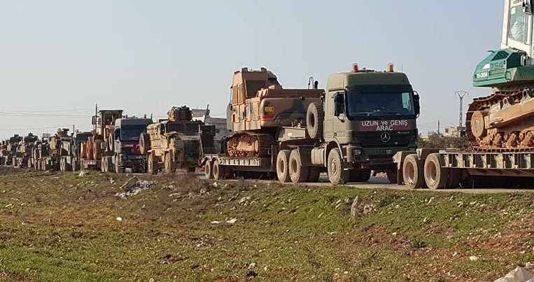 Karwana çaremîn a leskerî ya hêzên Tirkiyê derbasî Babê bû