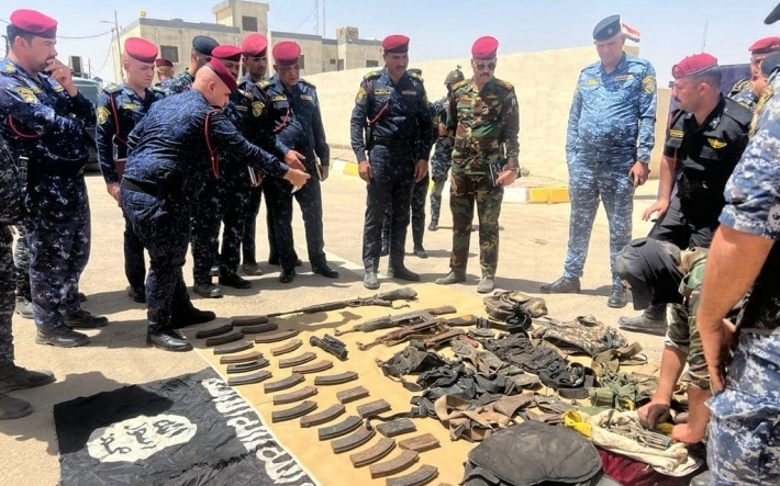 Kerkûk | 17 terorîstên DAISê tevî hejmarek çek hatin desteser kirin