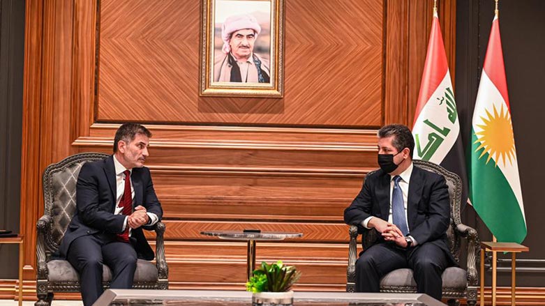 Ji Konsulê Gistî yê Almanya serdana xatirxwestinê bo Serokwezîr Barzanî