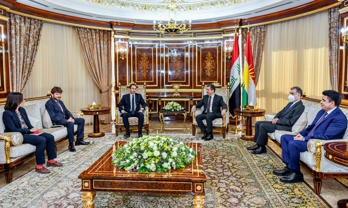 Mesrûr Barzanî bi Balyozê Fransa re çend babetên girîng gotûbêj kir