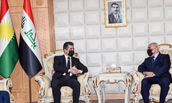 Serokwezîr Barzanî serdana Wezareta Dadê ya Kurdistanê kir