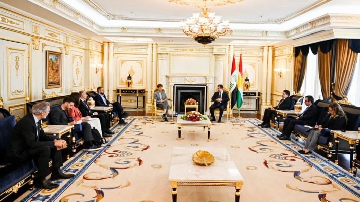 Mesrûr Barzanî: Em dixwazin pêwendiyên ligel Almanyayê di hemû waran de pês bixin