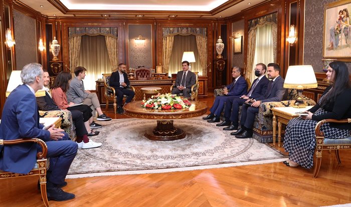 Nêçîrvan Barzanî bi sanda Parlamentoya Almanya re civiya: Kurdistan li ser rêyeke rast diçe