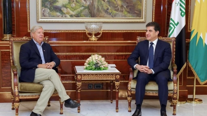 Nêçîrvan Barzanî pêswazî li Senator Lindsey Graham kir: Mijarên girîng hatin gotûbêjkirin