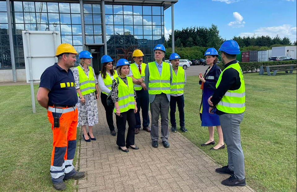 Sandeke Kurdistanê ji bo bihêzkirina pêwendiyên bazirganî serdana Belçîkayê kir