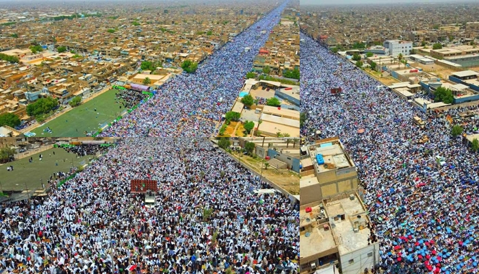 Alîgirên Tevgera Sedir li meydanên Bexdayê nimêja Înê ya girseyî eda kirin