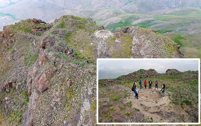 Wan | Li bilindahiya 3 hezar metran keleha navenda rêveberiya Urartuyan hat dîtin