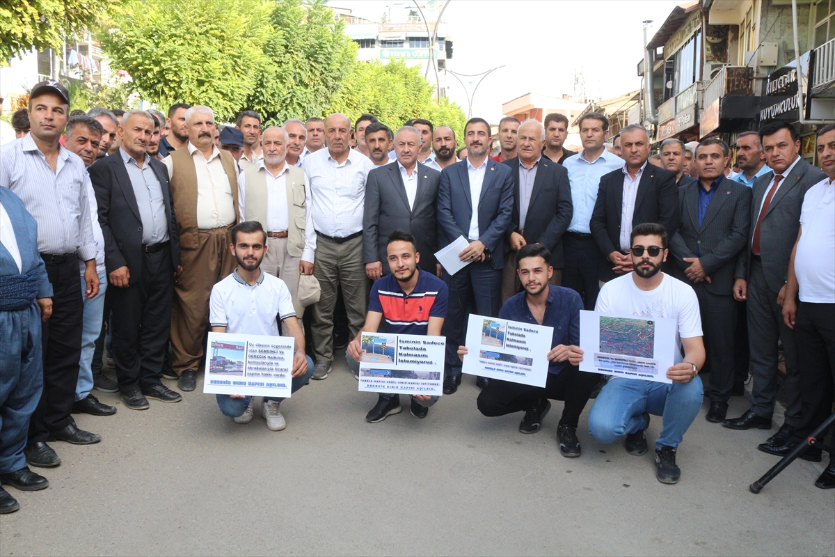 Rêxistinên sîvîl yên Hakkariyê xwestin ku deriyê Rûbarûkê vebe