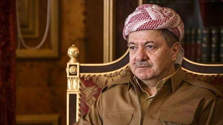 Serokê Kurdistanê Mesûd Barzanî sersaxiyê da malbata qralîçe Elizabeth a 2 em.