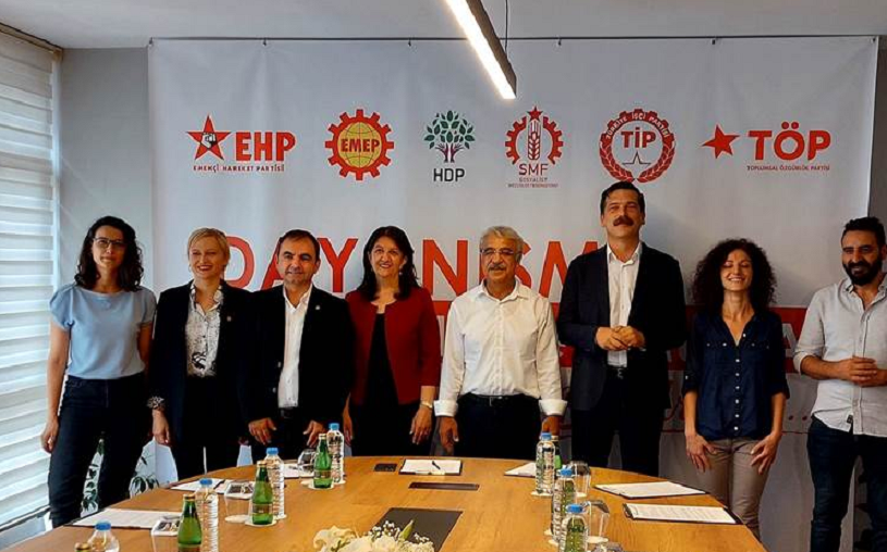 Li Tirkiyeyê, 7 partiyên din ên siyasî gihîstin hev