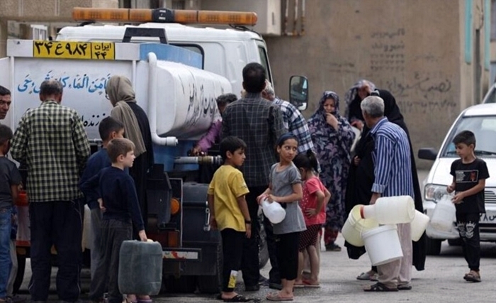 Îran | Di protestoya ‘bêaviyê’ de 25 kes hatin binçavkirin