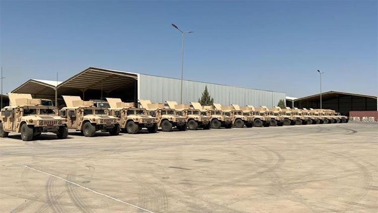 Hevpeymaniya Navdewletî alîkariyên leskerî radestî hêzên Pêsmerge kir