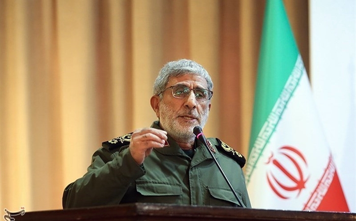 Medya Iraqê: Fermandarê Hêza Qûds a Îranê Îsmaîl Qaanî li Iraqê ye