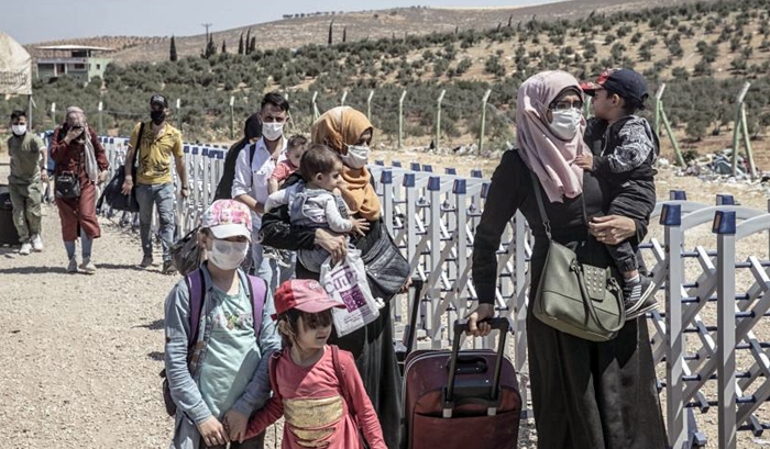 Rojava | 200 koçber bi rêya qaçaxçiyan derbasî Tirkiyê bûn