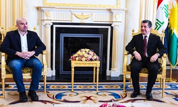 Mesrûr Barzanî, Bafil Talebanî pîroz kir