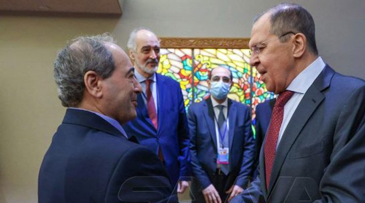 Wezîrê Karên Derve yê Rûsyayê bi Wezîrê Karên Derve yê Sûriyê re dicive