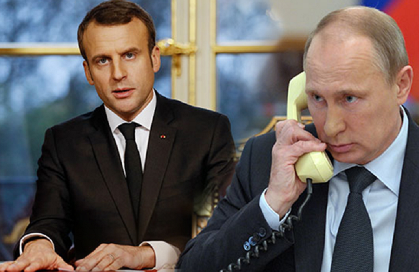 Putin-Macron: Bila bombardûman raweste!