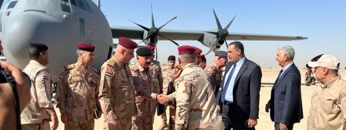 Sandeyeke leskerî ya Iraqê gihîst Kerkûkê