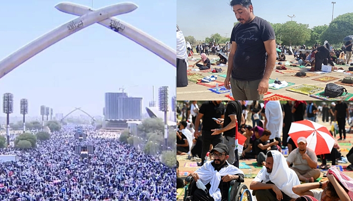 Bexda | Bi deh hezaran alîgirên Sedir li Herêma Kesk nimêja Înê kirin