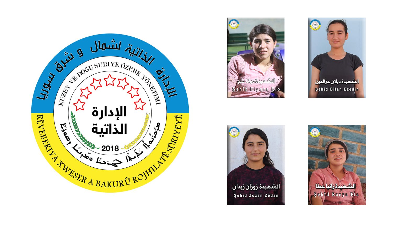 Rêveberiya Xweser bi daxuyaniyekê nasnameyên sehîdên Hesekê eskere kir