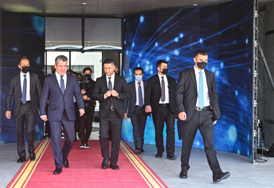 Serokwezîr Barzanî, çû serdana Fermangeha Teknolojiya Zanyariyê