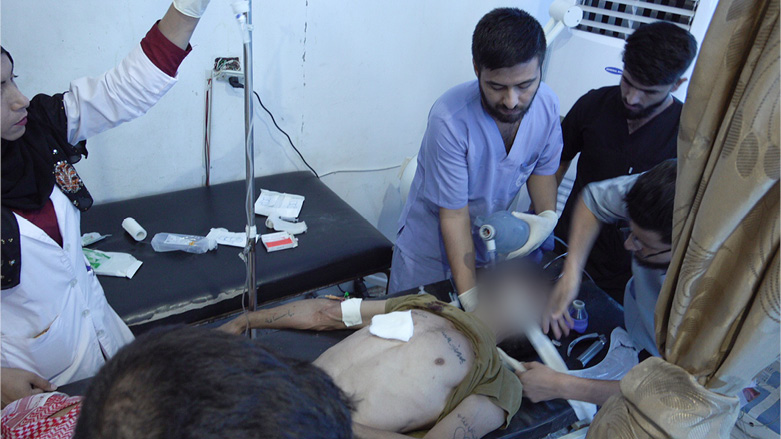 Di êrîsa SIHAya Tirk a ser Eyn Îsayê de 2 sivîl birîndar bûn