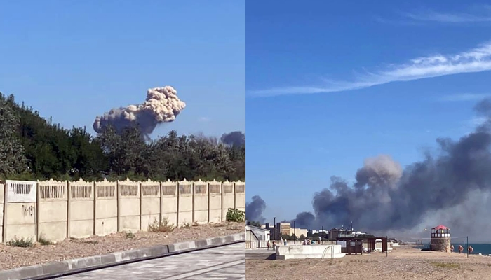 Ukraynayê li Qirimê li baregeheke mezin a Rûsî xist: Rewsa awarte hat ragihandin...