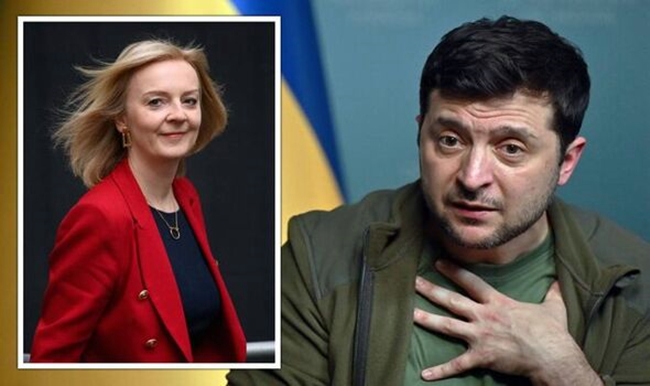 Truss pêwendiya yekem bi Zelensky re kir: Ji bo Ukraynayê hat vexwendin