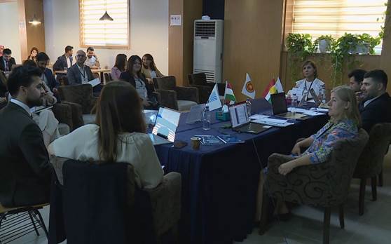 Sandeke Zanîngeha Rojava yekem car serdana Hewlêrê kir
