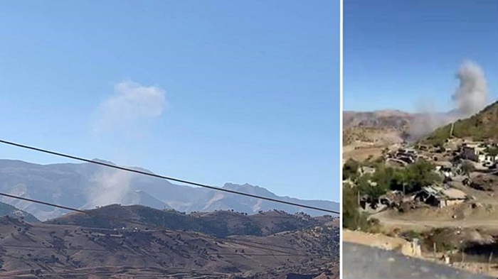 Balafirên ser ên Tirkiyê hejmarek gundên derdora Silêmaniyê bombebaran kir