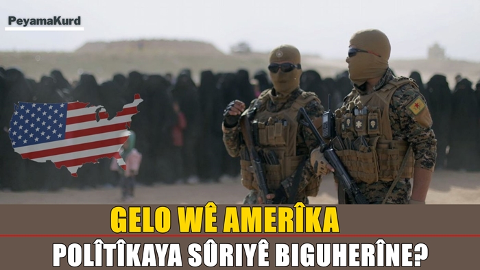 RCD: Heger polîtîkayeke rasteqîn a Amerîkayê li Rojava tune be…