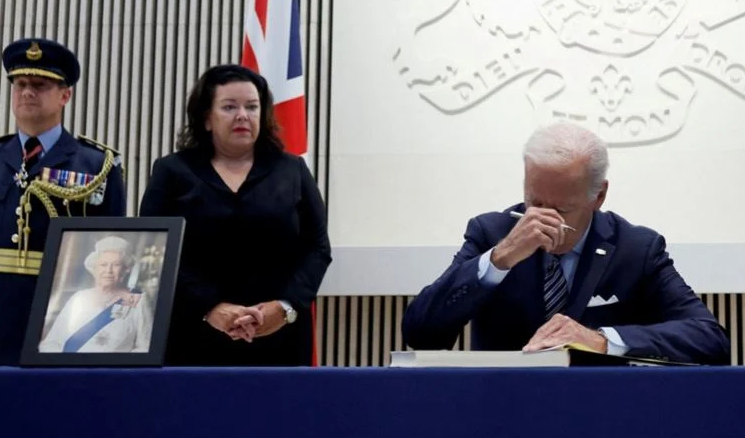 Joe Biden, derbasî Brîtanyayê bû