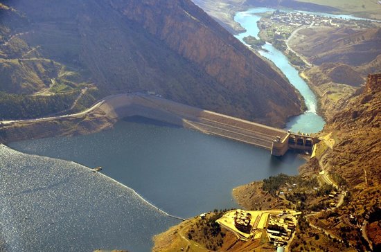 Ava bendava Derbendîxanê yekem car daket asta herî nizm