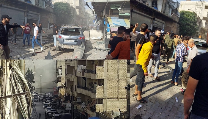 Li navenda Efrînê motorsîklêtek hat teqandin