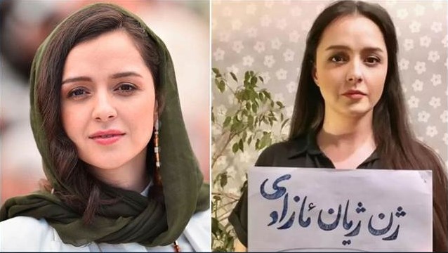 Aktirîsa Îranî bi dirûsma Kurdî ya Jin, Jiyan, Azadî pistgirî da xwepêsandanan