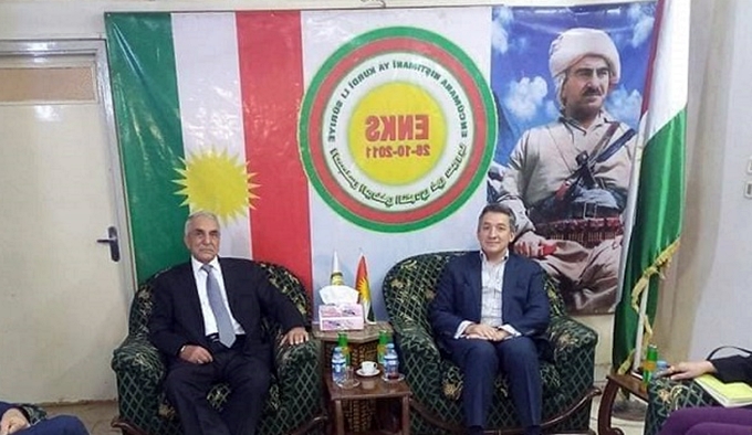 Nûnerê Amerîkayê bi ENKSê rewsa nû ya Efrînê gotûbêj kir