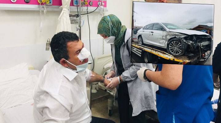 Otomobîla parlamenterên HDPê qeza kir