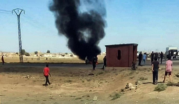 Rojava | SÎHAya Tirk li Girkê Legê otomobîla HSDê bombe kir: Kustî û birîndar hene