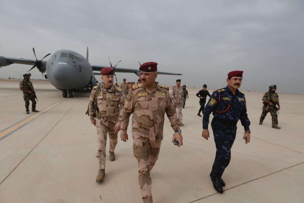 Sandeke bilind a artêsa Iraqê serdana Kerkûkê kir