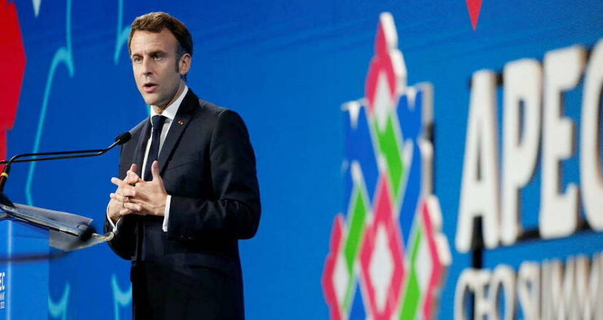 Macron bang li welatên APECê kir: Ev pirsgirêk a we ye jî!
