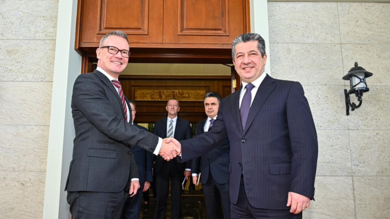 Serokwezîrê Herêma Kurdistanê bi Balyozê Danîmarkê yê nû li Iraqê re civiya