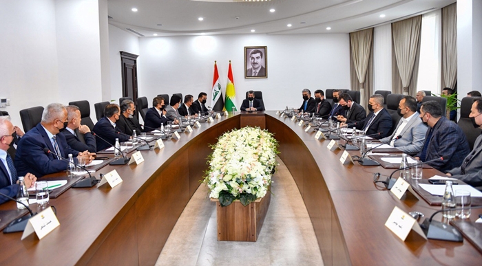 Encûmena Wezîran bi serperestiya Serokwezîr Mesrûr Barzanî dicive