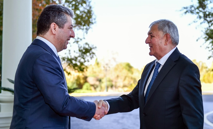 Mesrûr Barzanî û Letîf Resîd çareserkirina kêseyên Hewlêr-Bexdayê gotûbêj kirin