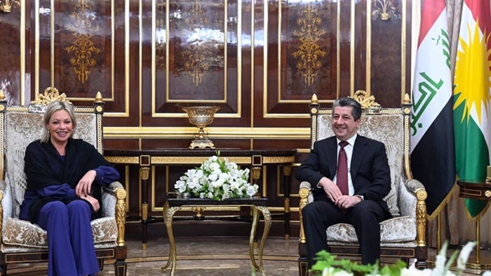 Mesrûr Barzanî bi nûnera Neteweyên Yekbûyî re civiya