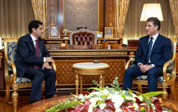 Nêçîrvan Barzanî, Konsulê nû yê Kuweytê qebûl kir